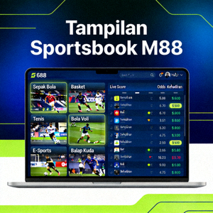 Tampilan Sportsbook M88 dengan pasaran lengkap
